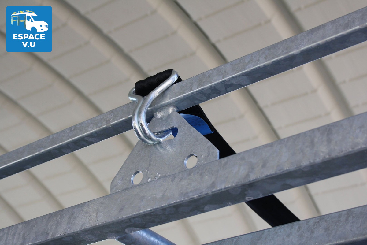 Point arrimage galerie acier galvanisé véhicule utilitaire