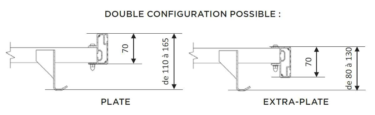Galerie de toit plate ou extra-plate pour véhicule utilitaire par Espace V.U à Bordeaux en Gironde 33, Charente 16, Charente-Maritime 17, Dordogne 24, Lot-et-Garonne 47, Nouvelle-Aquitaine. Livraison directe usine dans toute la France. Solution de portage pour le camion ou la camionnette professionnelle.