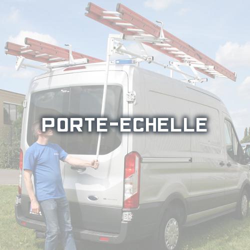 Porte-échelle latéral basculant simple ou double pour l'équipement de Expert thermique ou électrique. Charge et décharge des échelles jusqu’à 3 pans sans efforts sur véhicule utilitaire artisan, entreprise PME, grand compte et collectivité locale par Espace V.U Sarl station Sortimo by Gruau, aménageur et créateur de véhicule utilitaire atelier à Bordeaux en Gironde, Dordogne, Charente, Charente-Maritime, Lot-et-Garonne. Vente directe usine.