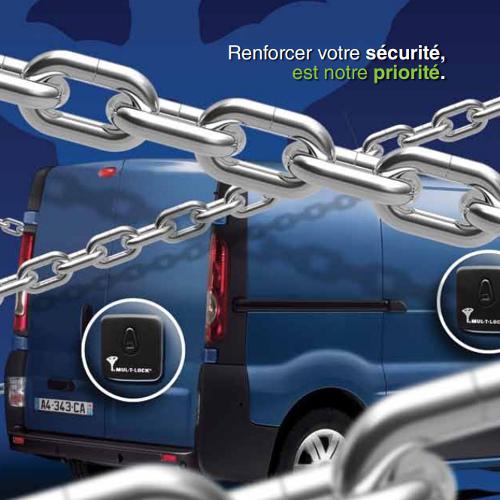 Serrure de sécurité 3 points Multlock pour Expert thermique ou électrique, antivol pour la protection des portes arrières et de la porte latérale pour l'équipement de fourgon. Véhicule utilitaire artisan, entreprise PME, grand compte et collectivité locale par Espace V.U Sarl station Sortimo by Gruau, aménageur et créateur de véhicule utilitaire atelier à Bordeaux en Gironde, Dordogne, Charente, Charente-Maritime, Lot-et-Garonne. Vente directe usine.