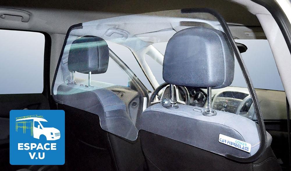 Cloison de séparation universelle en plexiglass, pour voiture et véhicule utilitaire